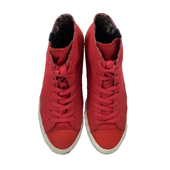 Converse CTAS Wiz Khalifa-Men 10/Women 12-Red High Top Varsity- 141849C -*Rare* - Picture 4 of 11